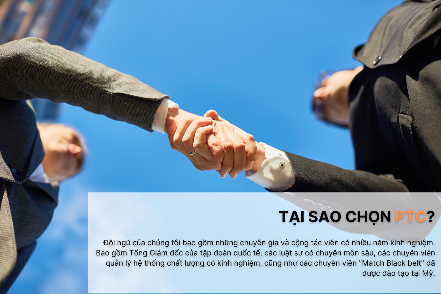 Tại sao chọn PTC